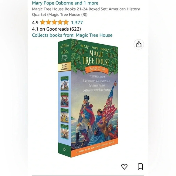 Magic Tree House books - Picture 1 of 7